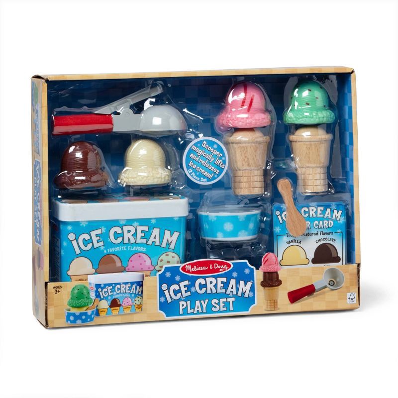 slide 3 of 9, Melissa & Doug Scoop & Serve Ice Cream Set, 1 ct