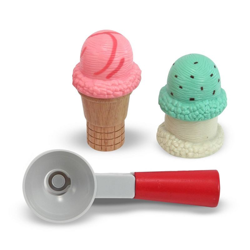 slide 4 of 9, Melissa & Doug Scoop & Serve Ice Cream Set, 1 ct