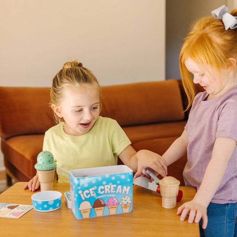 slide 5 of 9, Melissa & Doug Scoop & Serve Ice Cream Set, 1 ct