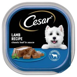 Cesar Classic Loaf in Sauce Lamb and Gravy Flavor Small Breed Wet Dog Food - 3.5oz
