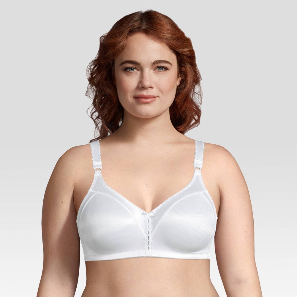 Beauty by Bali Women's Double Support Wirefree Bra B820 40D White 1 ct