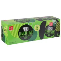 Harris Teeter Zero Sugar Lemon Lime Soda