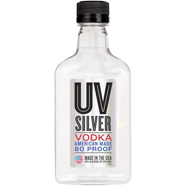 slide 1 of 1, Uv Vodka Uv Silver Vodka, 375 ml