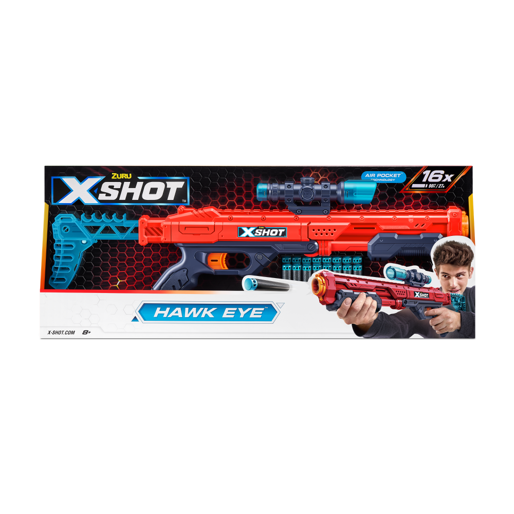 slide 1 of 4, Zuru X-Shot™ Hawk Eye, 1 ct