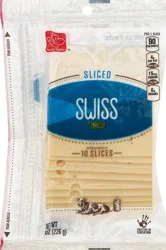 Harris Teeter Swiss Sliced Cheese