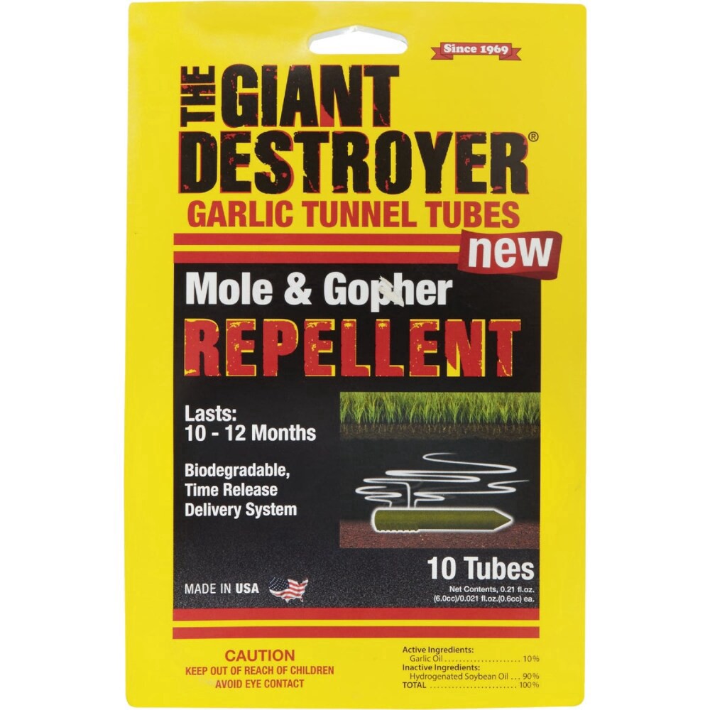 slide 1 of 1, Giant Destroyer Mole Tunnel Tubes - 10 ct, 0.21 fl oz each, 0.21 fl oz