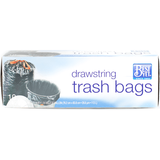 slide 1 of 2, Best Yet Trash Bags, 10 ct