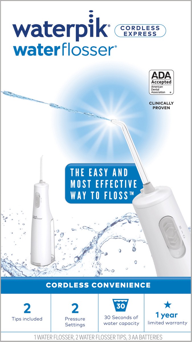 slide 2 of 2, Waterpik Cordless Express Water Flosser? - WF-02, 1 ct