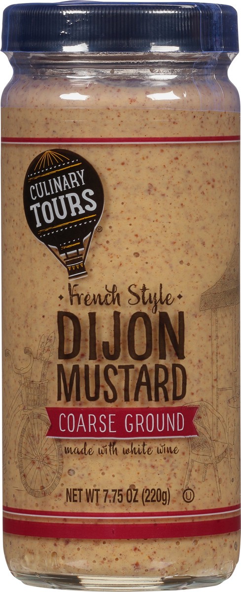 slide 2 of 14, Culinary Tours French Style Coarse Ground Dijon Mustard 7.75 oz, 7.75 oz