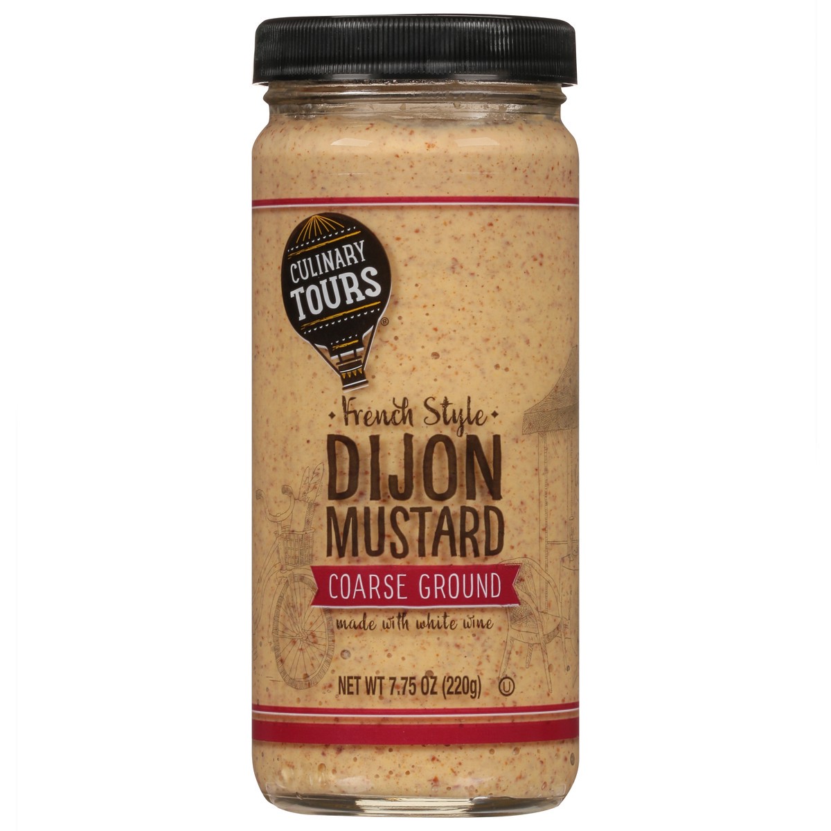 slide 11 of 14, Culinary Tours French Style Coarse Ground Dijon Mustard 7.75 oz, 7.75 oz