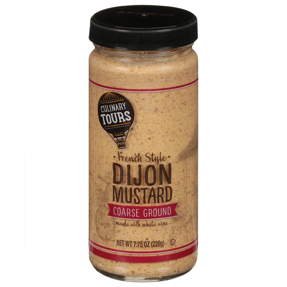 slide 1 of 1, Culinary Tours French Style Dijon Coarse Ground Mustard, 7.75 oz