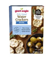 Giant Eagle Water Crackers, Original, Bite Sized