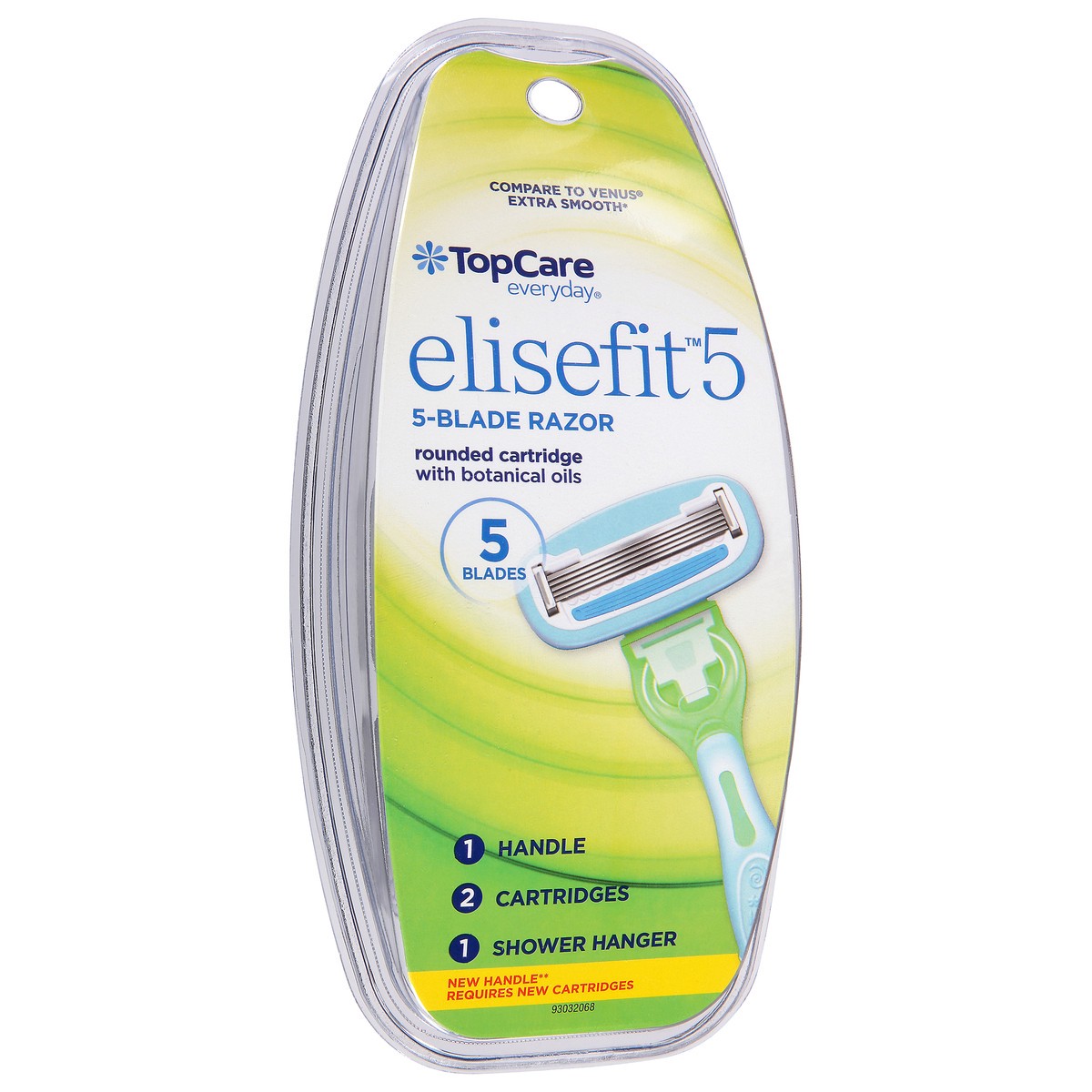 slide 6 of 9, TopCare Razor, Elisefit 5-Topcare, 1 ct
