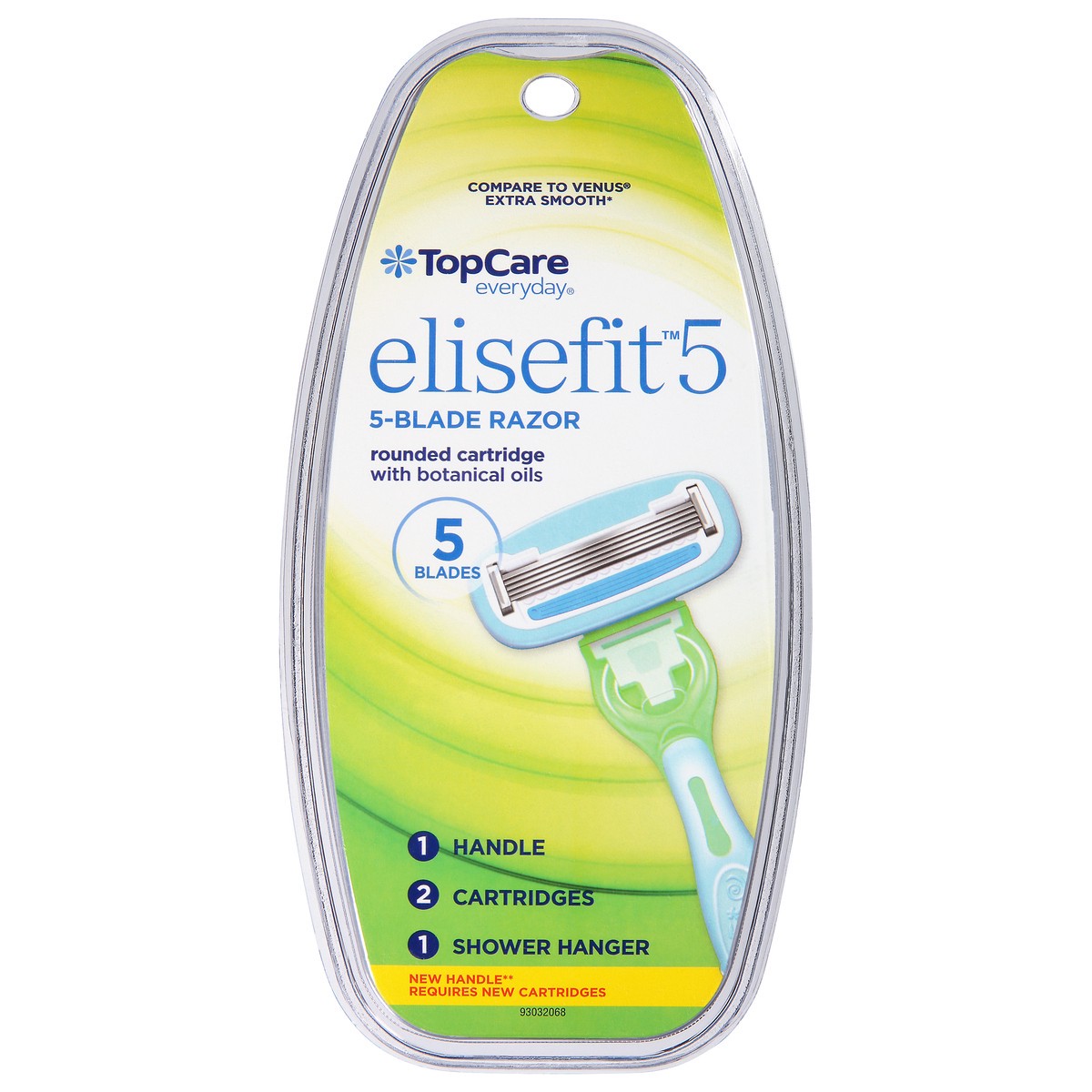 slide 9 of 9, TopCare Razor, Elisefit 5-Topcare, 1 ct