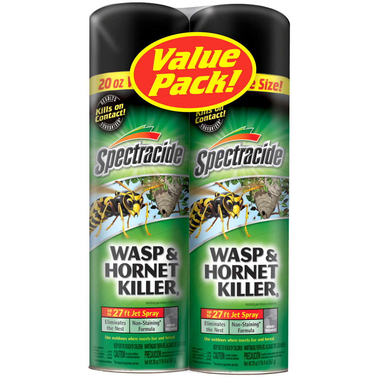 slide 1 of 1, Spectracide Wasp & Hornet Killer 2 ea, 2 ct