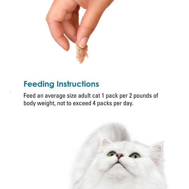 slide 9 of 10, Purina Fancy Feast Purely Hand-Flaked Tuna Meaty Cat Treats - 1.06oz/10ct Pack, 10 ct; 1.06 oz