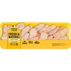 Foster Farms Fresh & Natural USDA Party Wings - 2.48-3.64lbs - price per lb