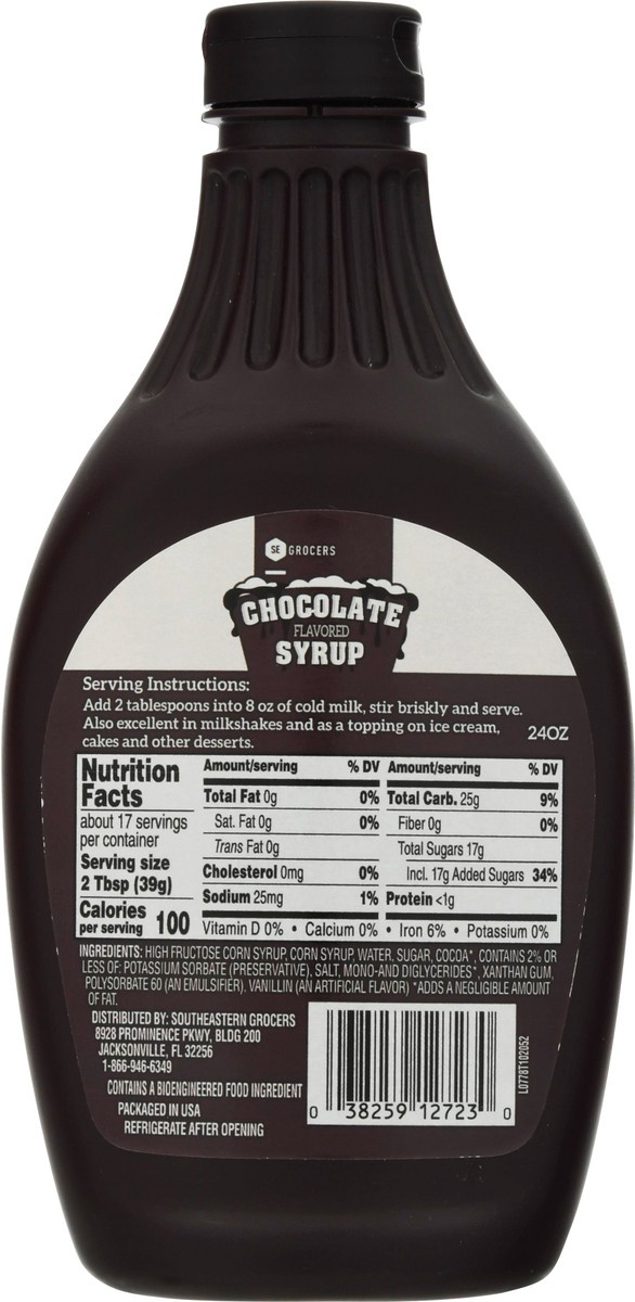 slide 9 of 13, Se Grocers Chocolate Strup, 24 oz