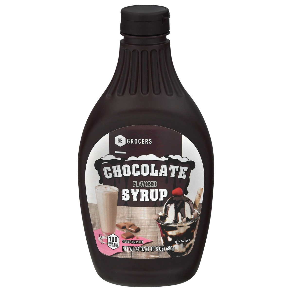 slide 13 of 13, Se Grocers Chocolate Strup, 24 oz