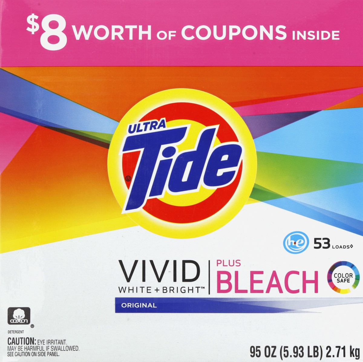 slide 1 of 6, Tide Detergent 95 oz, 95 oz