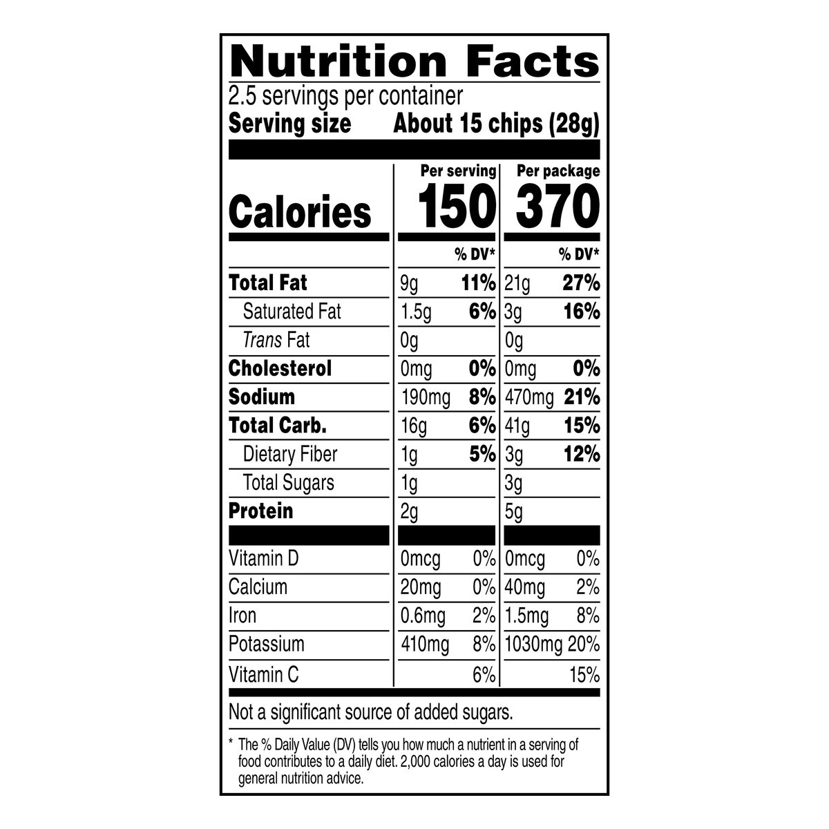 slide 3 of 6, Lay's Extra Kettle Cooked Extreme Cheddar Flavored Potato Chips 2.5 oz, 2.5 oz