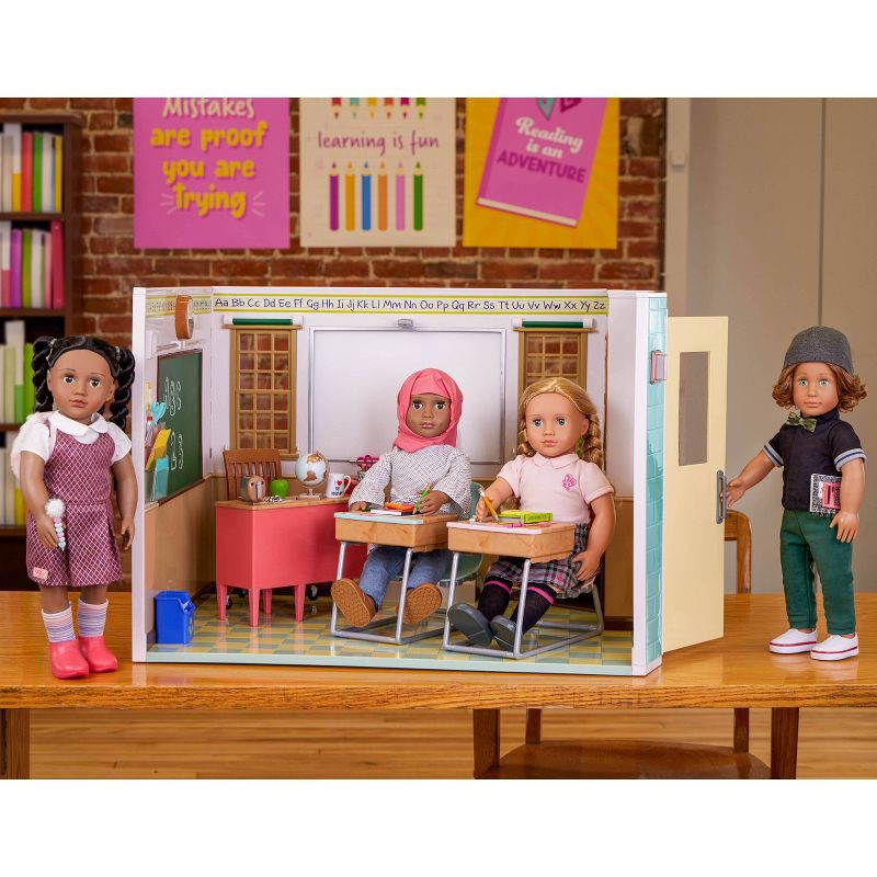 slide 2 of 9, Our Generation Awesome Academy School Room for 18 in Dolls, 1 ct