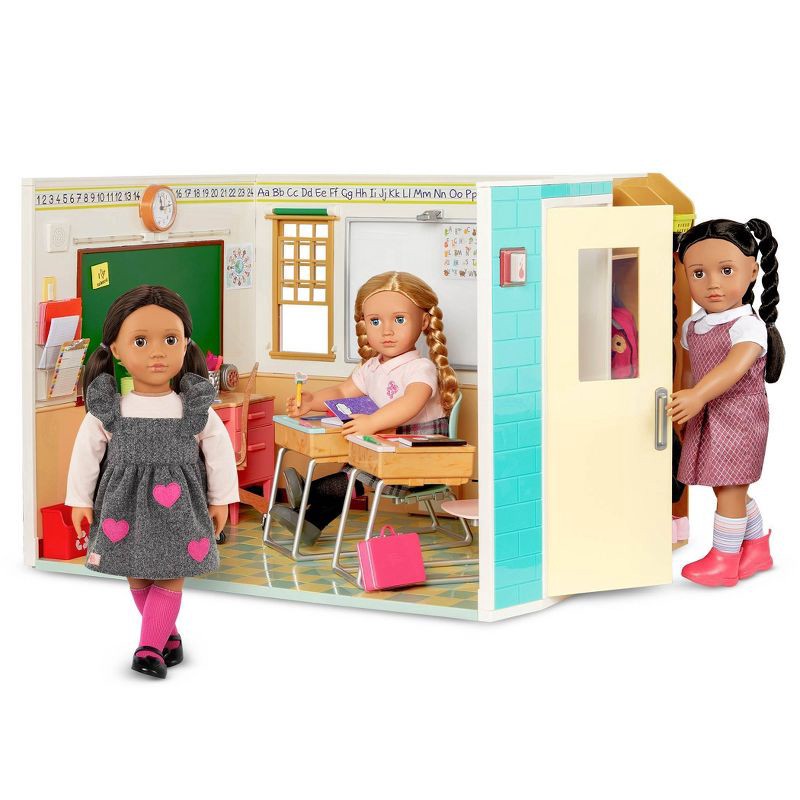 slide 9 of 9, Our Generation Awesome Academy School Room for 18 in Dolls, 1 ct