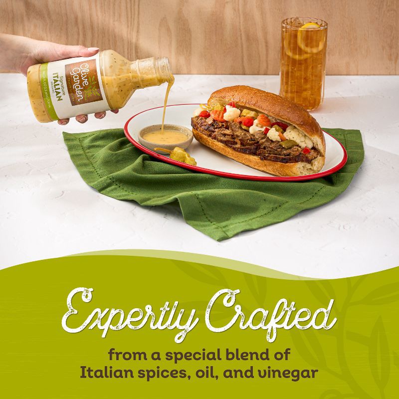 slide 3 of 8, Olive Garden Signature Italian Salad Dressing - 24fl oz, 24 fl oz