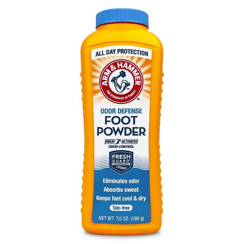 slide 1 of 10, Arm & Hammer Foot Odor Control Powder - 7.0oz, 7 oz