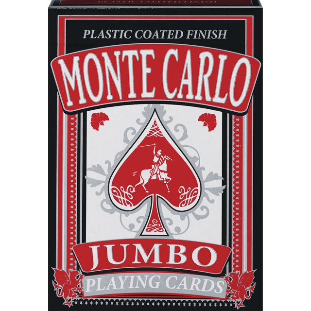 slide 1 of 1, Msntcarlojumbocard, 1 ct