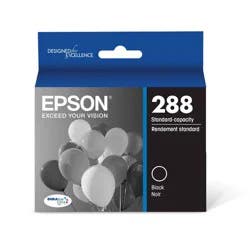 Epson 288 Single Ink Cartridge - Black (T288120-CP): Standard Yield Printer Ink