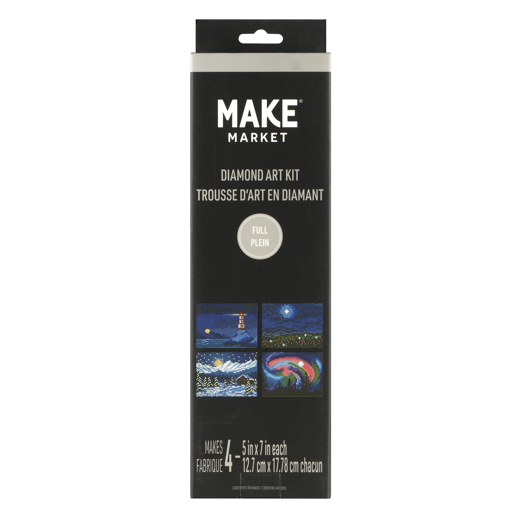 slide 6 of 6, Night Landscapes Diamond Art Kit By Make Market, 5 in x 7 in