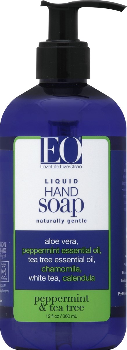 slide 2 of 3, EO Liquid Hand Soap 12 oz, 12 fl oz