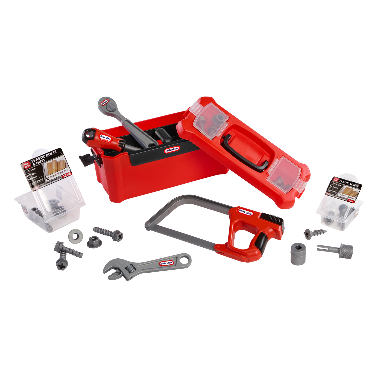 slide 4 of 6, Little Tikes Creative Construction Tool Box Set, 1 ct