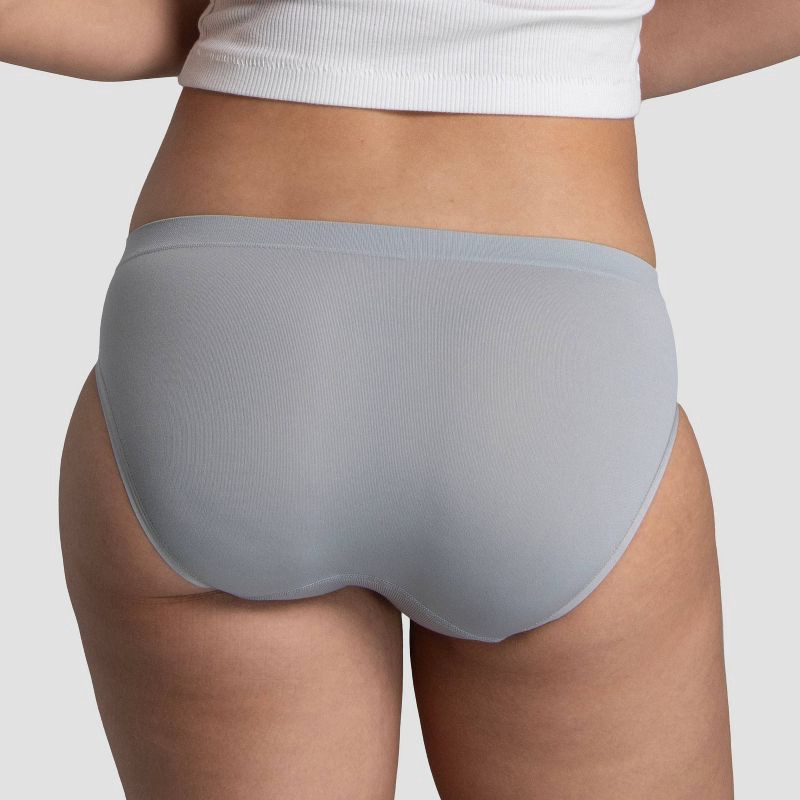 slide 4 of 5, Fruit of the Loom Women's 6pk 360 Stretch Seamless Bikini Underwear - Colors may vary 5: Mid Rise, Tagless, 6 ct