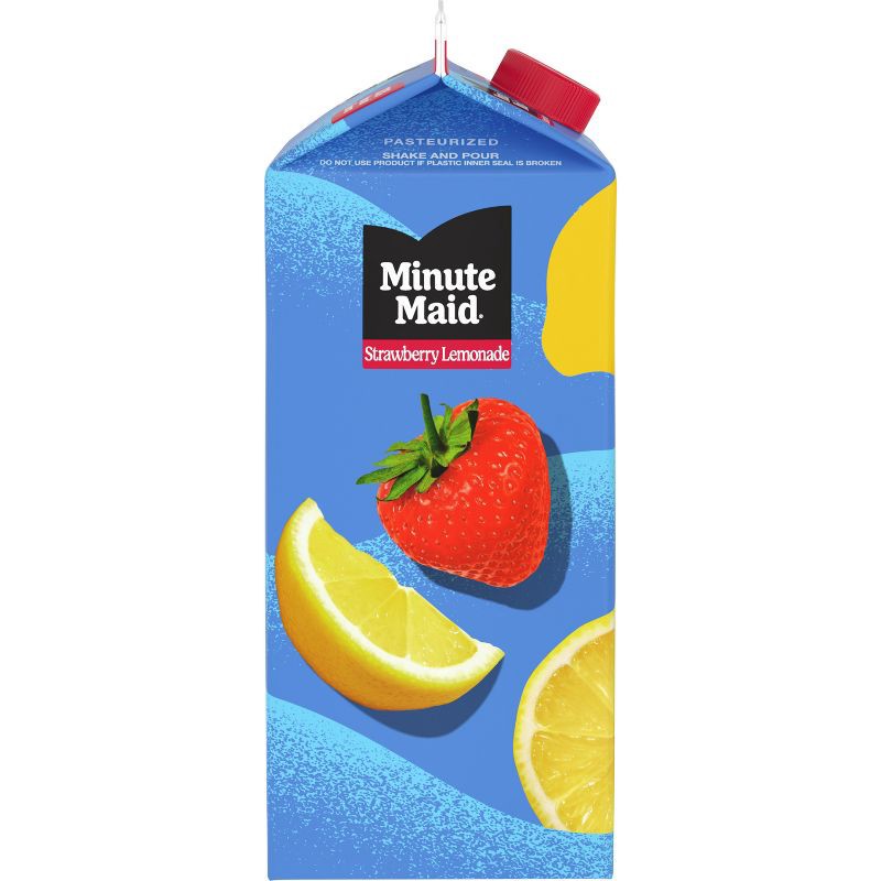 slide 6 of 7, Minute Maid Strawberry Lemonade - 59 fl oz, 59 fl oz