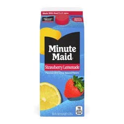 Minute Maid Strawberry Lemonade - 59 fl oz