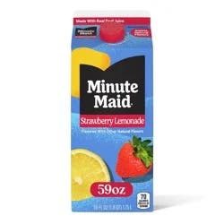 Minute Maid Strawberry Lemonade - 59 fl oz