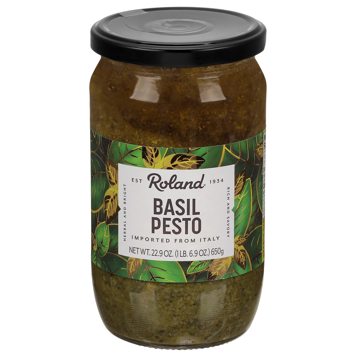 slide 1 of 2, Roland Basil Pesto 22.9 oz, 22.9 oz