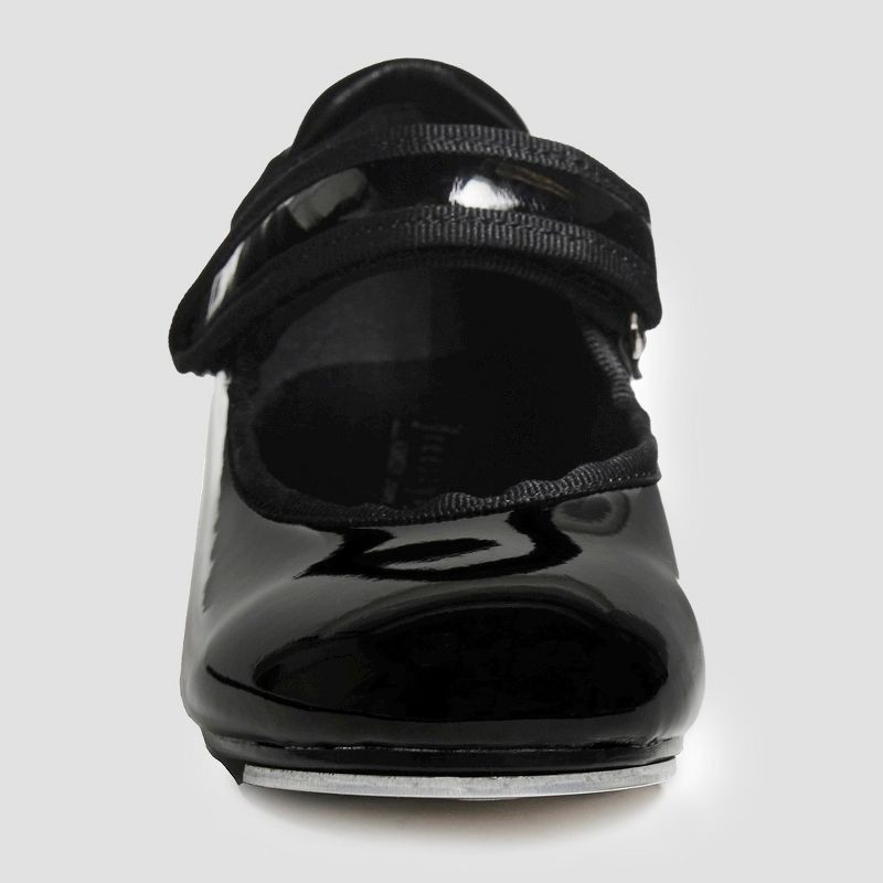 slide 3 of 4, Freestyle By Danskin Danskin Girls' Tap Dance Shoes - Black 12, 1 ct