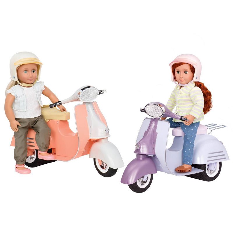 slide 2 of 3, Our Generation Ride in Style Scooter Vehicle Accessory Set for 18" Dolls, 1 ct