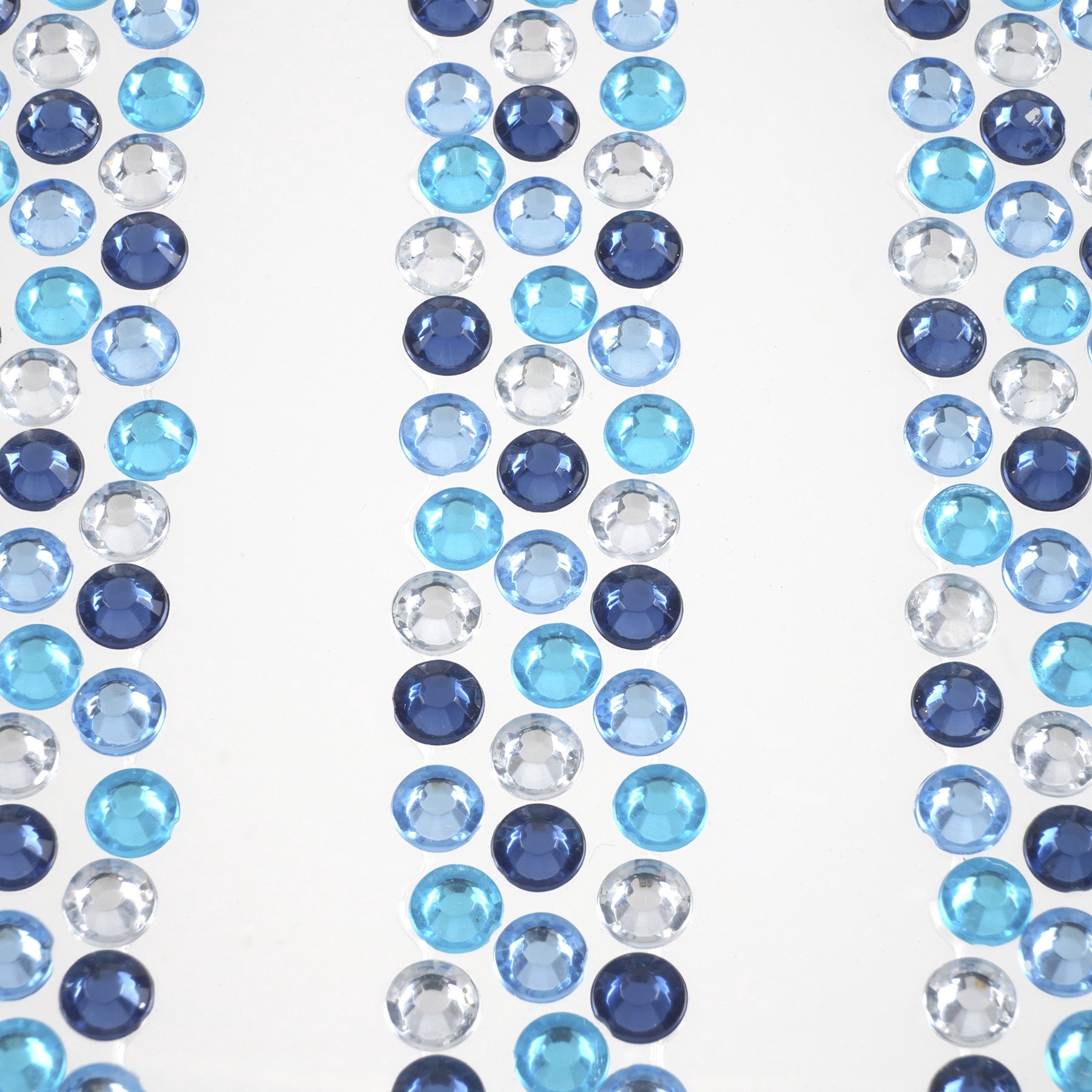 slide 2 of 4, Blue & White Rhinestone Borders By Recollections, 3 ct