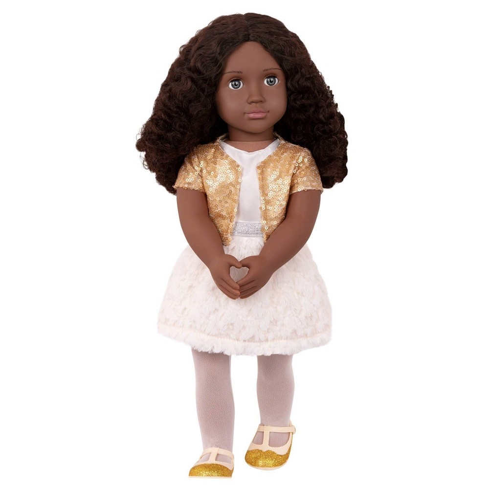 slide 2 of 4, Our Generation Haven 18" Holiday Doll, 1 ct