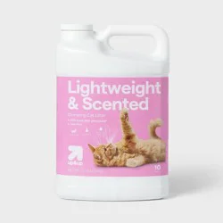 Lightweight Scented Clumping Cat Litter - 10lbs - up&up™