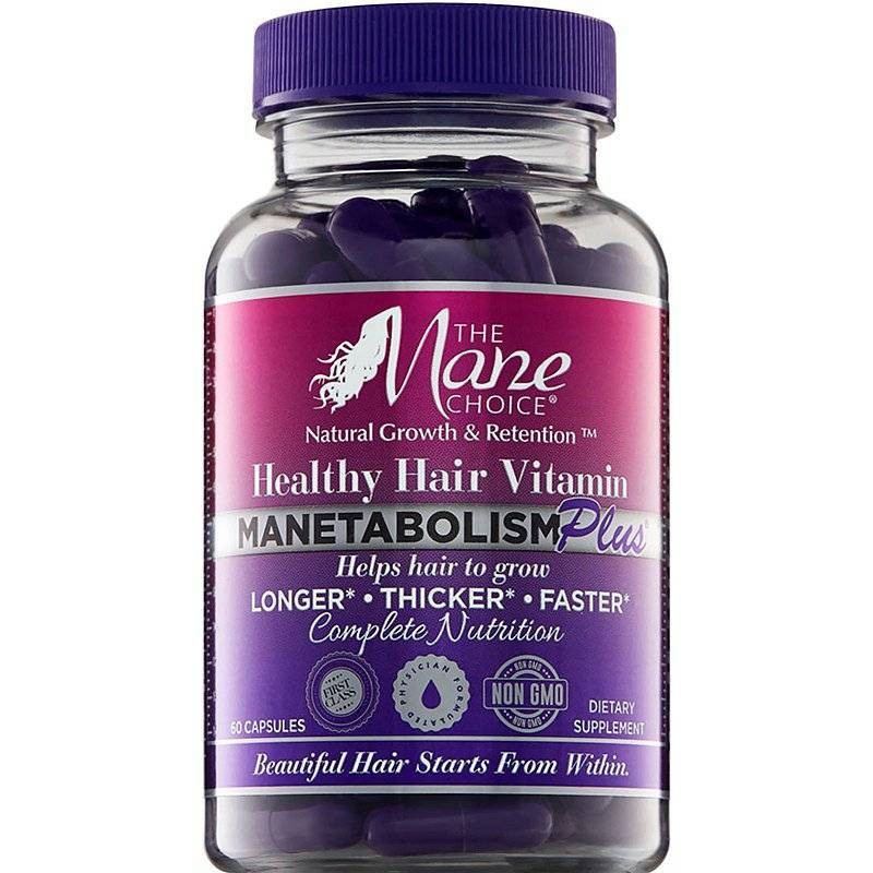 slide 1 of 5, The Mane Choice Manetabolism Plus Healthy Hair Vitamins - 60ct, 60 ct