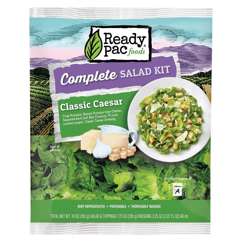 slide 1 of 1, Ready Pac Foods Ready Pac Classic Caesar Salad Kit - 10oz, 10 oz