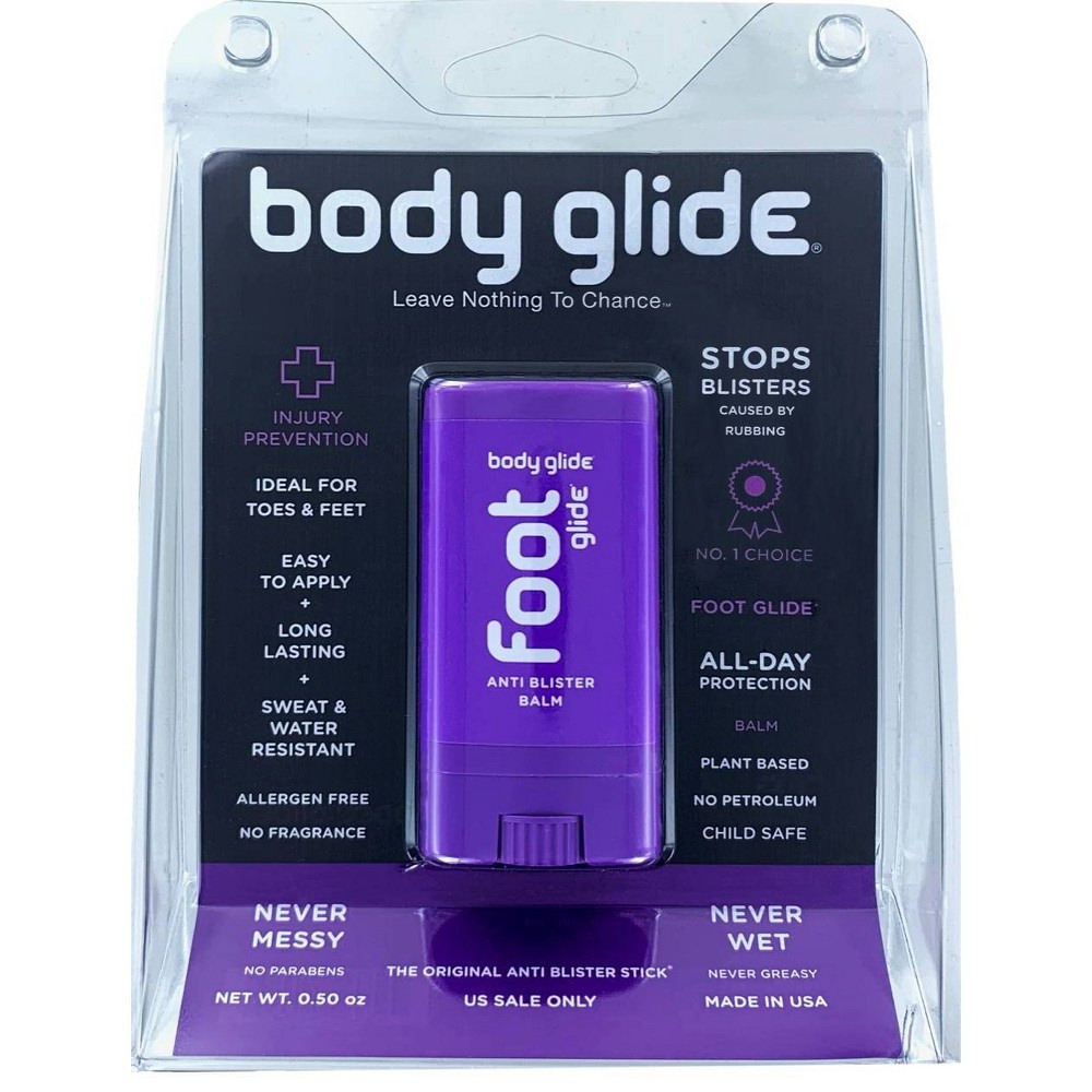 slide 7 of 7, Body Glide Foot Anti Blister Balm, 0.5 oz