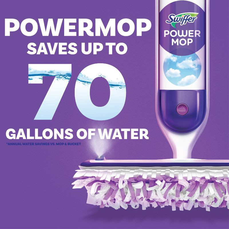 slide 8 of 10, Swiffer PowerMop Wood Refill Pads - 11ct, 11 ct