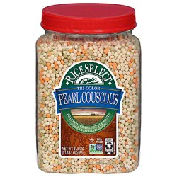 Riceselect Couscous Tri-Color Pearl - 24.5 Oz