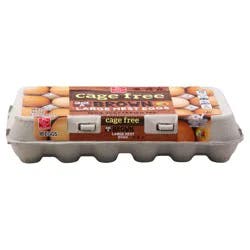 Harris Teeter Naturals Large Brown Natural Nest Eggs - Cage Free